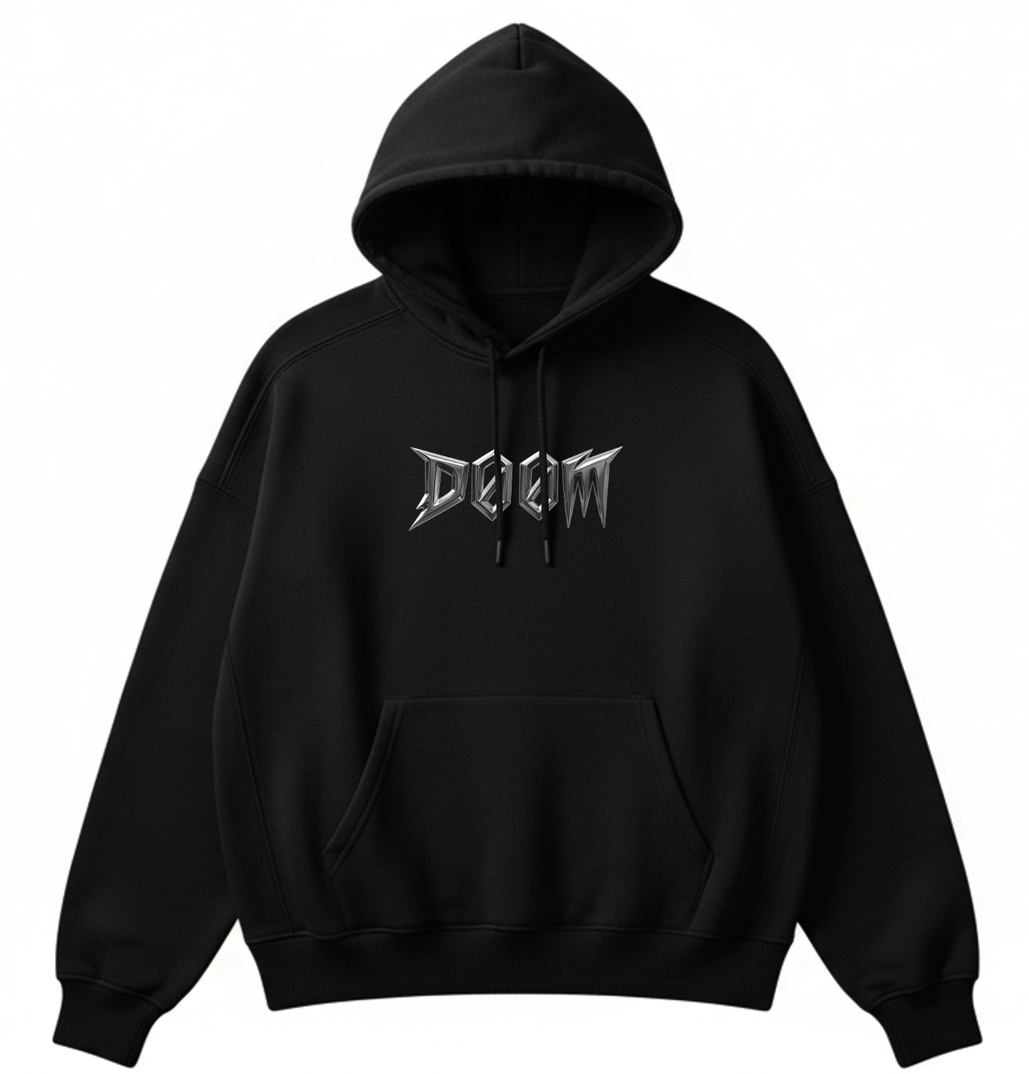 DØØM HOODIE METAL BLACK – Døøm-Surf